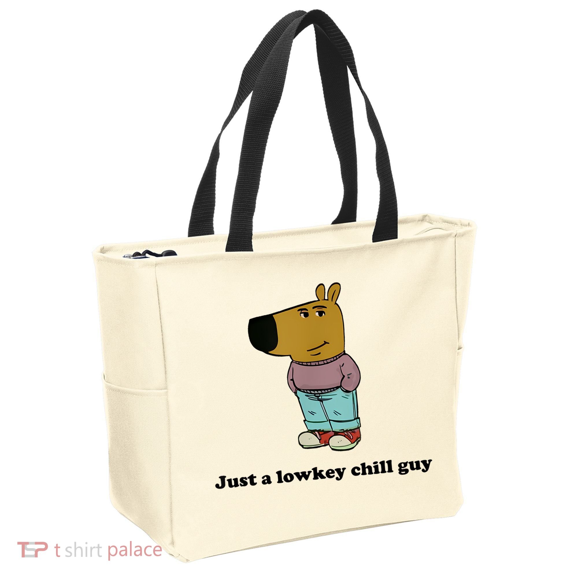 Just A Lowkey Chill Guy Tote Bag