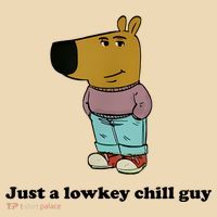 Just A Lowkey Chill Guy Tote Bag thumb 4
