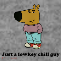 Just A Lowkey Chill Guy Toddler Hoodie thumb 2