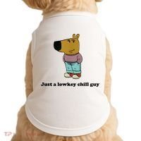 Just A Lowkey Chill Guy Doggie Tank thumb 0