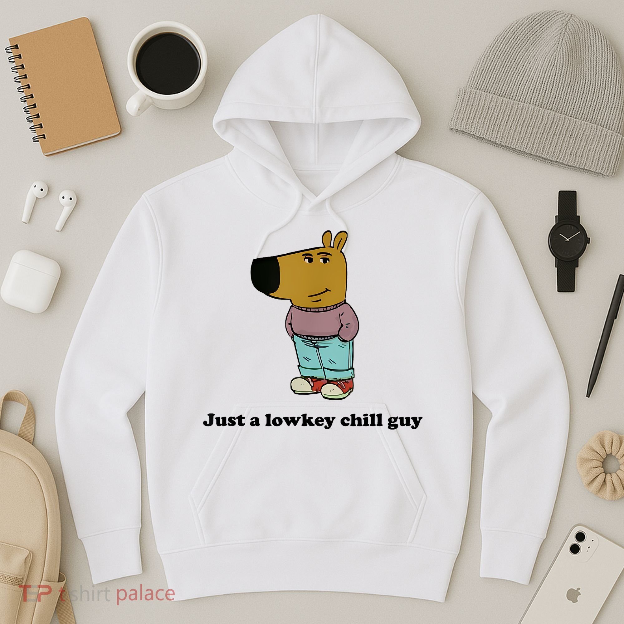 Just A Lowkey Chill Guy Hoodie
