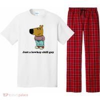 Just A Lowkey Chill Guy Pajama Set thumb 0