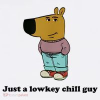 Just A Lowkey Chill Guy Women's Hoodie thumb 2