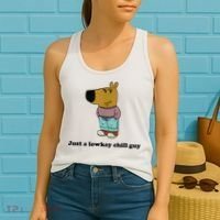 Just A Lowkey Chill Guy Women's Tank Top thumb 2