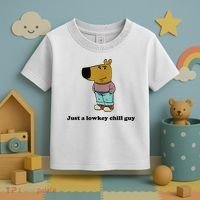 Just A Lowkey Chill Guy Toddler T-Shirt thumb 3