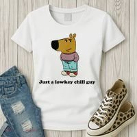 Just A Lowkey Chill Guy Women's T-Shirt thumb 3