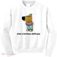 Just A Lowkey Chill Guy Kids Sweatshirt thumb 0
