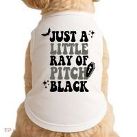Just A Little Ray Of Pitch Black Halloween Doggie Tank thumb 0