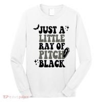 Just A Little Ray Of Pitch Black Halloween Long Sleeve Shirt thumb 0