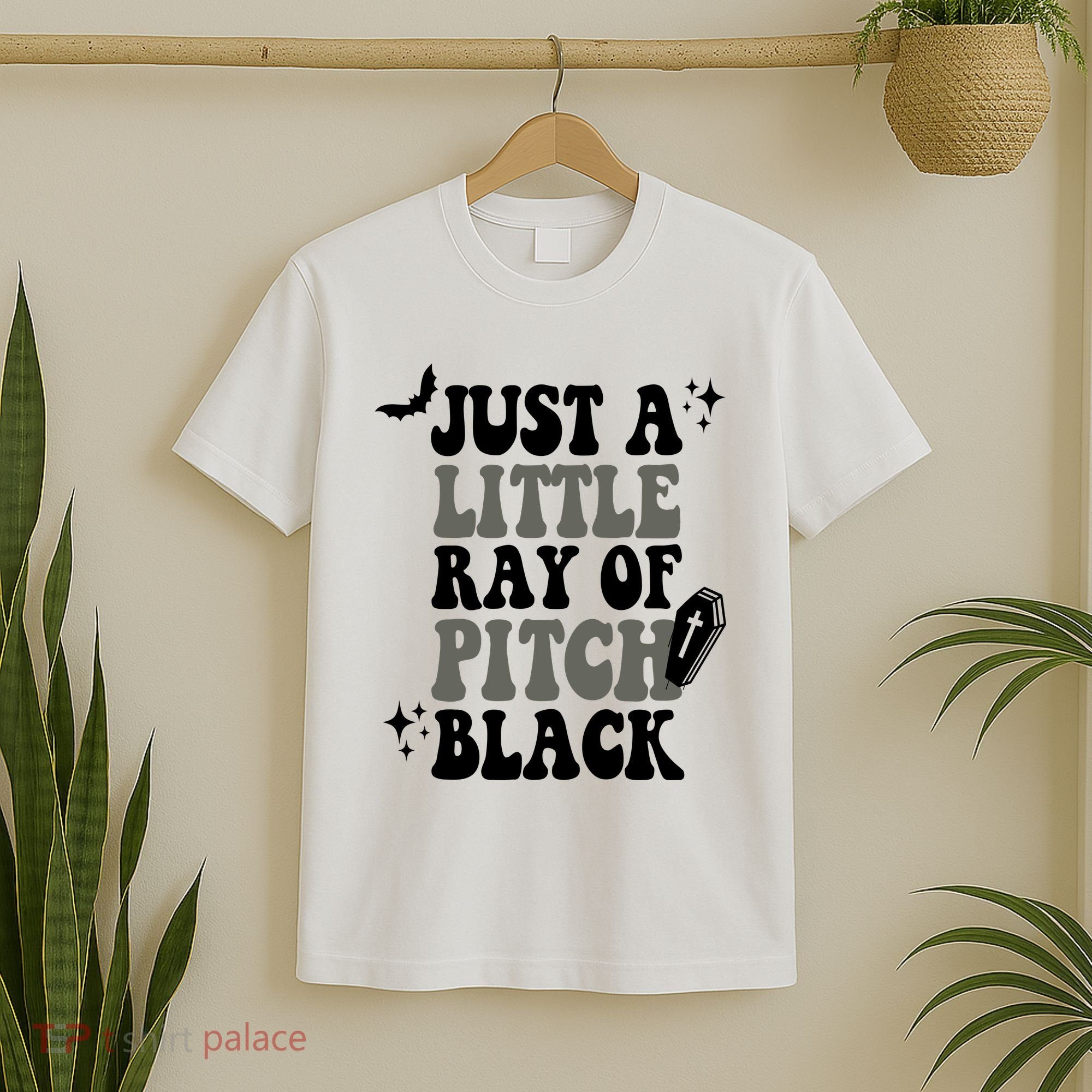 Just A Little Ray Of Pitch Black Halloween T-Shirt