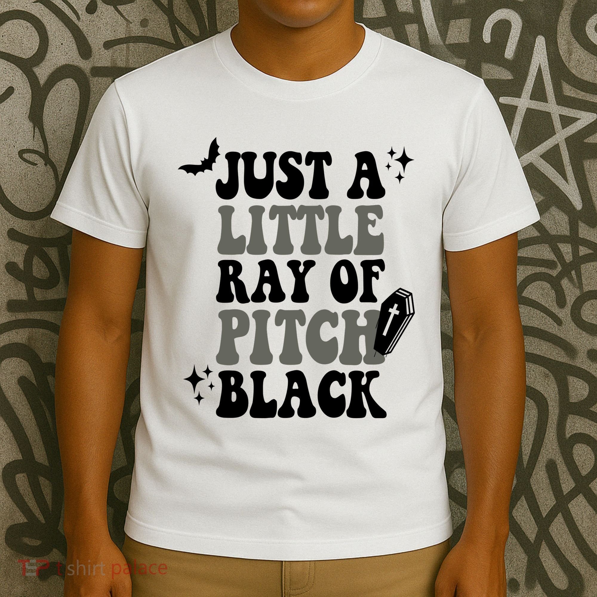 Just A Little Ray Of Pitch Black Halloween T-Shirt