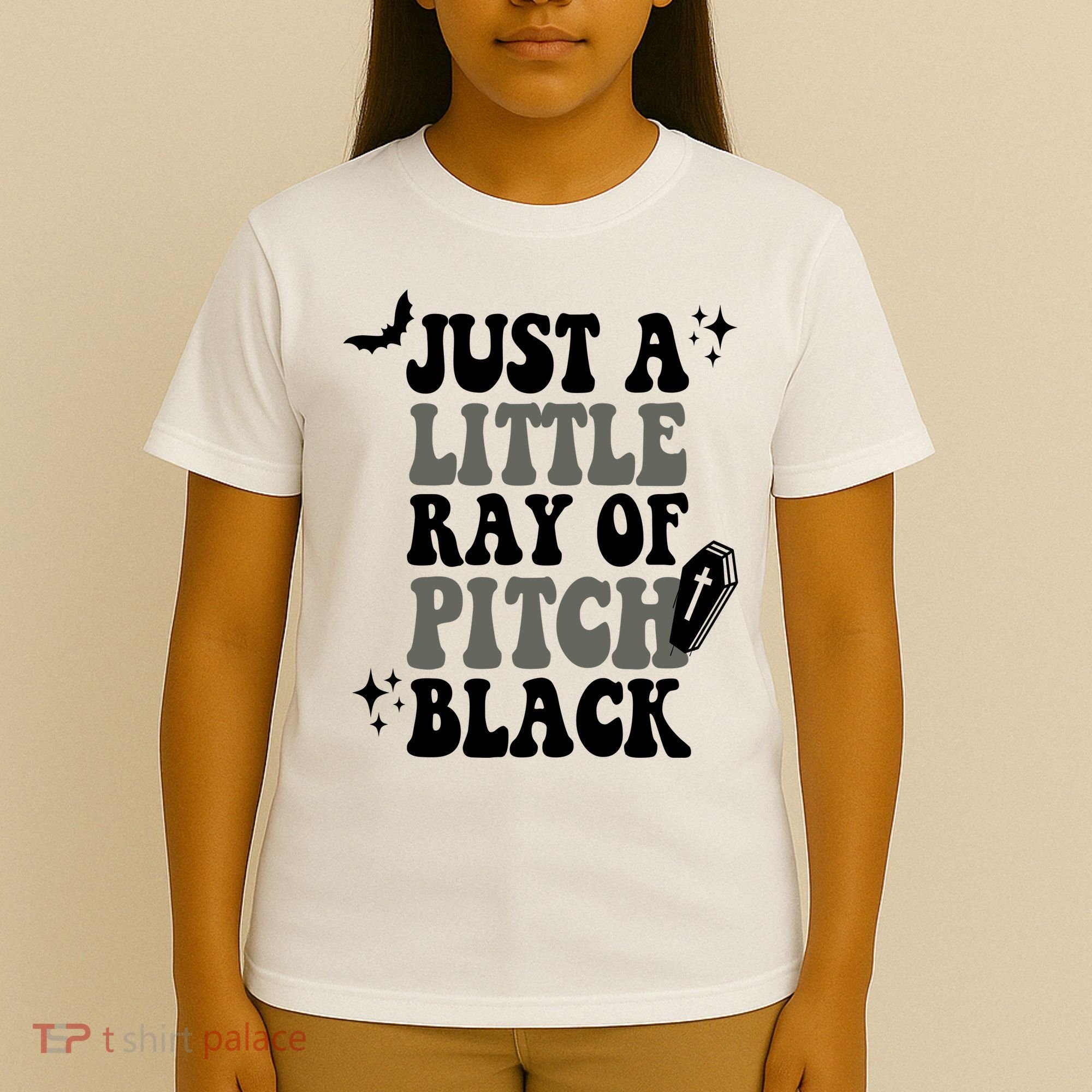 Just A Little Ray Of Pitch Black Halloween T-Shirt