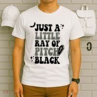 Just A Little Ray Of Pitch Black Halloween T-Shirt thumb 6