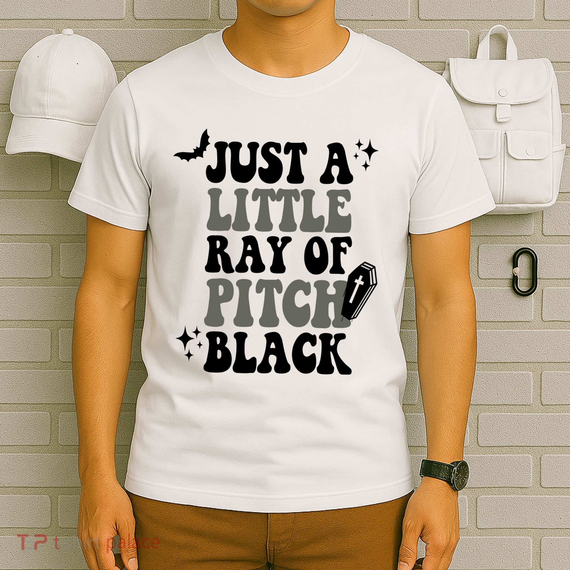 Just A Little Ray Of Pitch Black Halloween T-Shirt