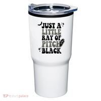 Just A Little Ray Of Pitch Black Halloween Tumbler thumb 0