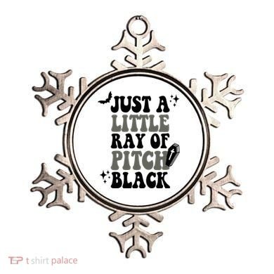 Just A Little Ray Of Pitch Black Halloween Ornament