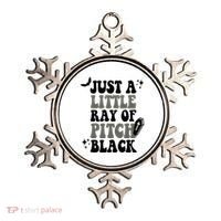 Just A Little Ray Of Pitch Black Halloween Ornament thumb 0