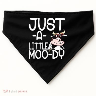 Just A Little Moody USA-Made Doggie Bandana