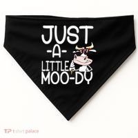 Just A Little Moody USA-Made Doggie Bandana thumb 0