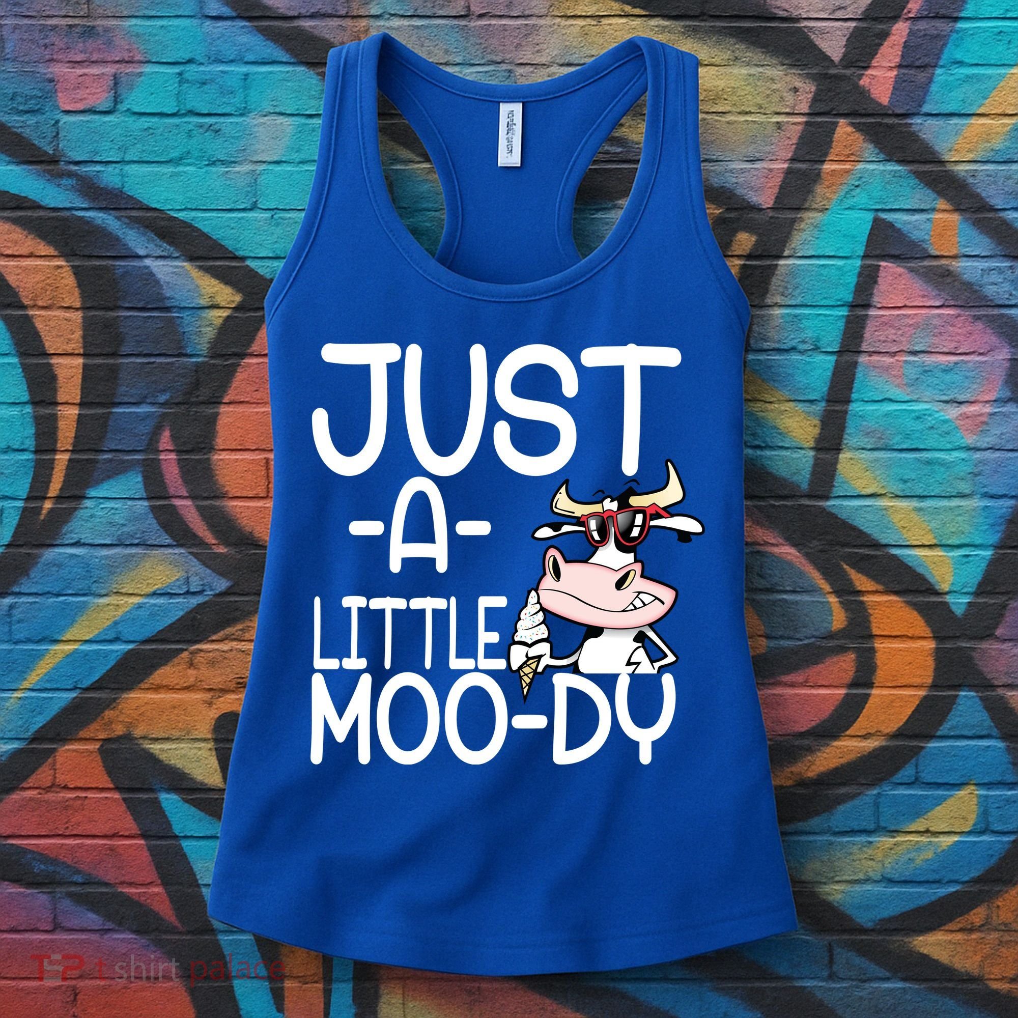 Just A Little Moody Women's Tank Top