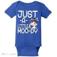 Just A Little Moody Baby Bodysuit thumb 0