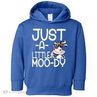 Just A Little Moody Toddler Hoodie thumb 0