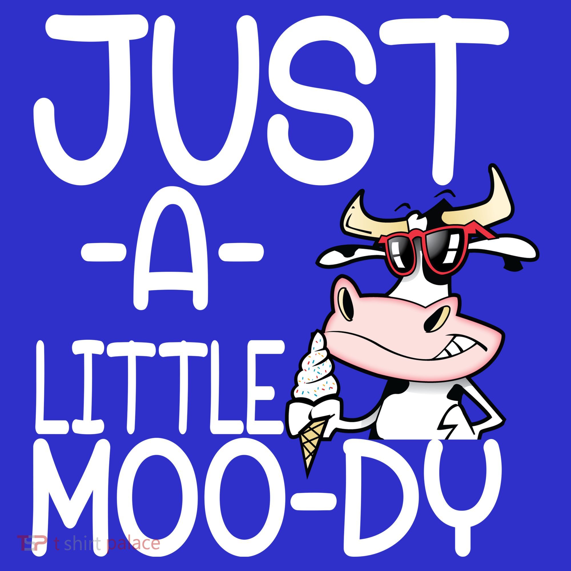 Just A Little Moody Kids Hoodie