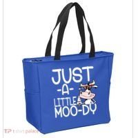 Just A Little Moody Tote Bag thumb 2