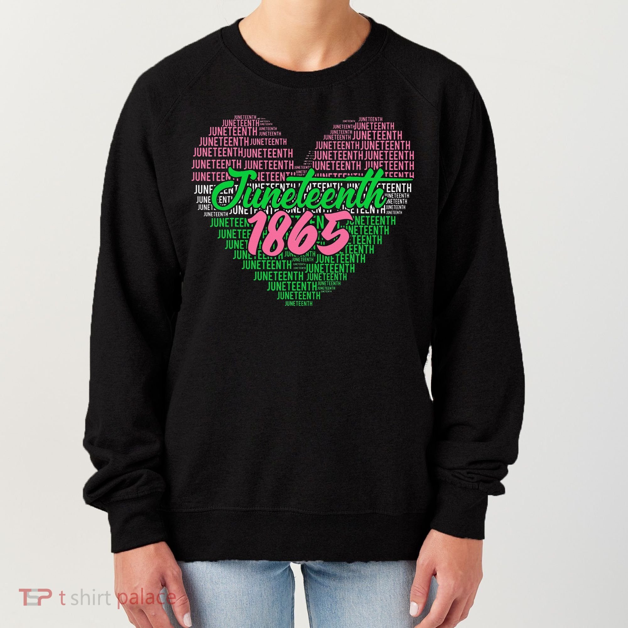 Juneteenth aka love heart Women's Sweatshirt