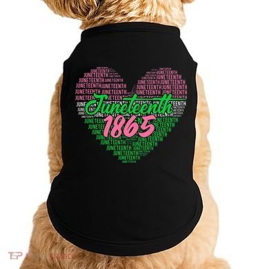 Juneteenth aka love heart Doggie Tank
