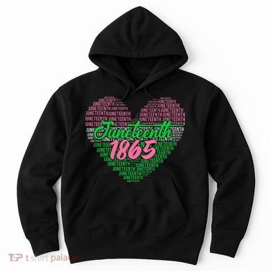 Juneteenth aka love heart Hoodie