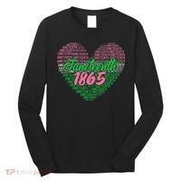 Juneteenth aka love heart Long Sleeve Shirt thumb 0