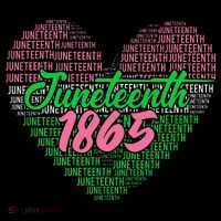 Juneteenth aka love heart Coaster thumb 2