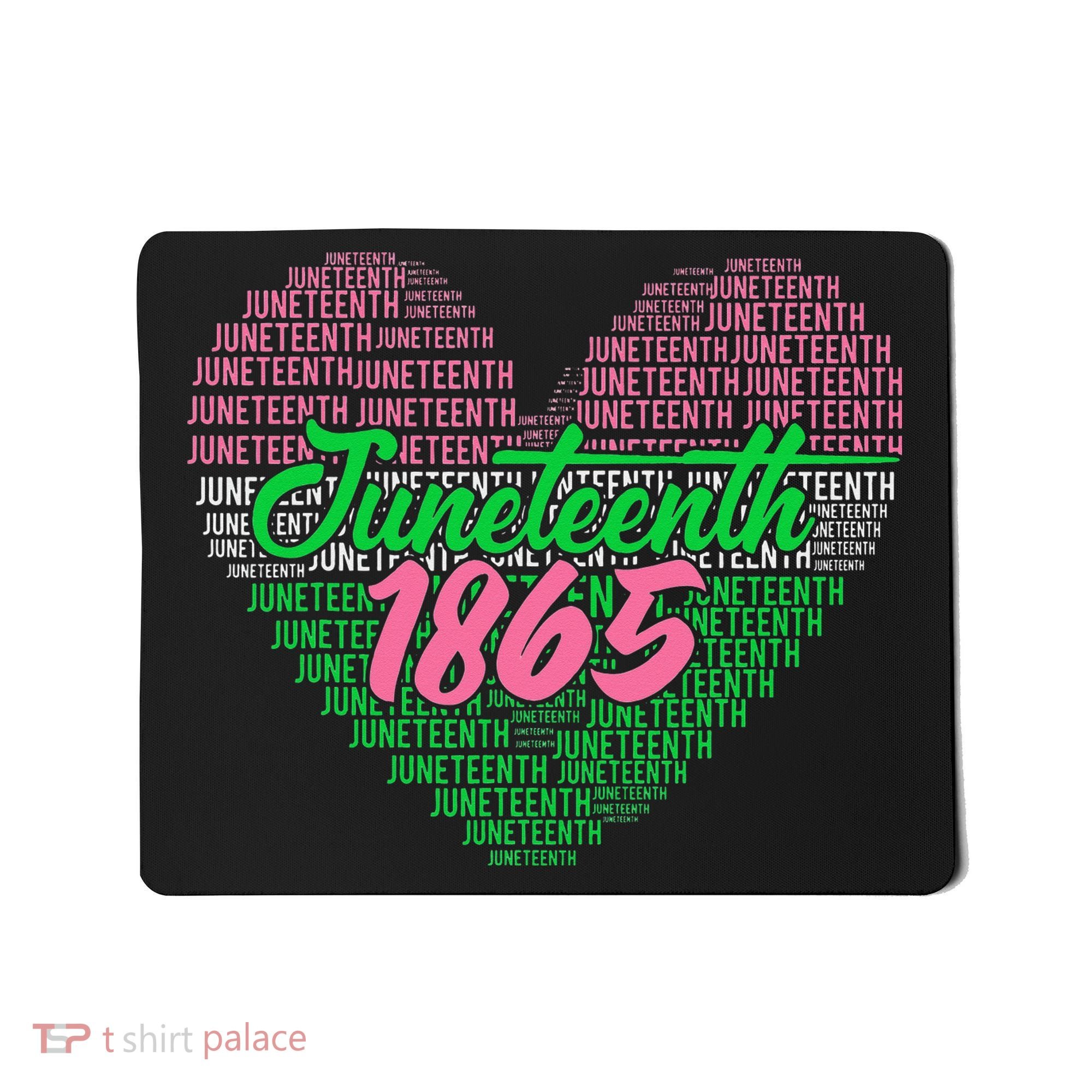 Juneteenth aka love heart Mousepad