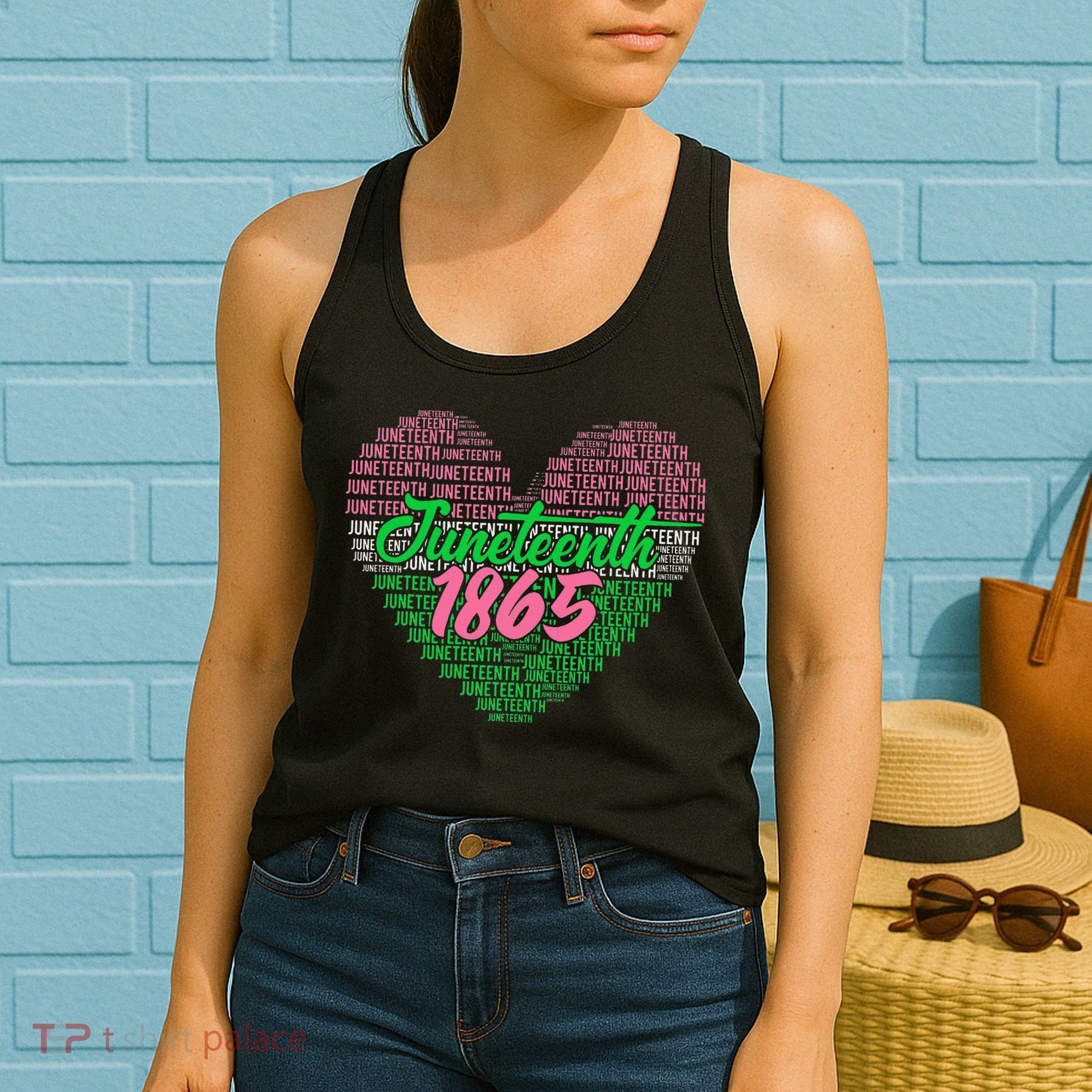 Juneteenth aka love heart Women's Tank Top
