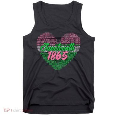 Juneteenth aka love heart Tank Top