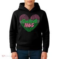 Juneteenth aka love heart Kids Hoodie thumb 4