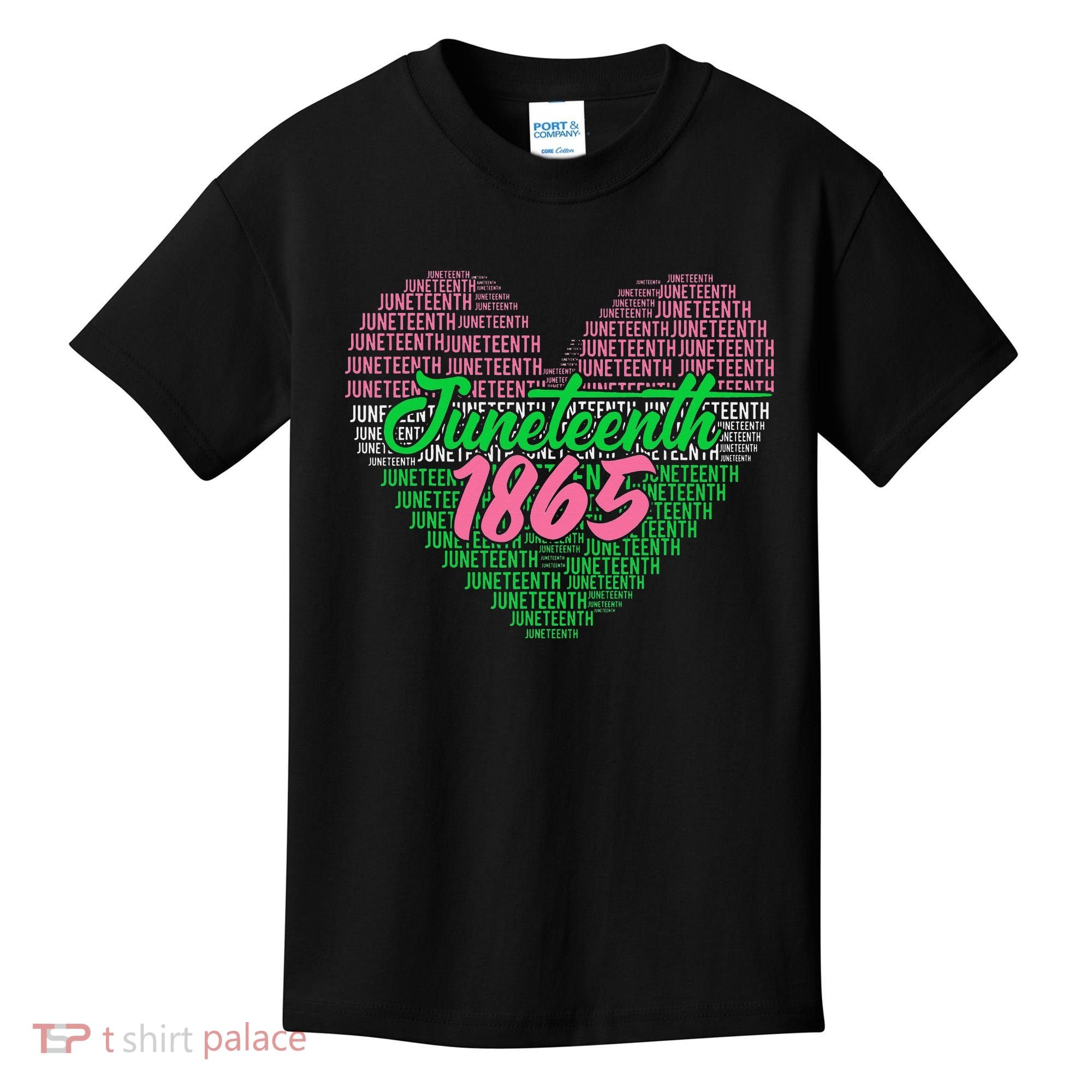Juneteenth aka love heart Kids T-Shirt