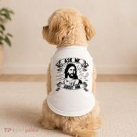Jesus Ask Me About Him Doggie Tank thumb 2