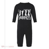 Jazz Addict Musician Music Trumpet Trombone Guitar Player Infant Fleece One Piece thumb 0
