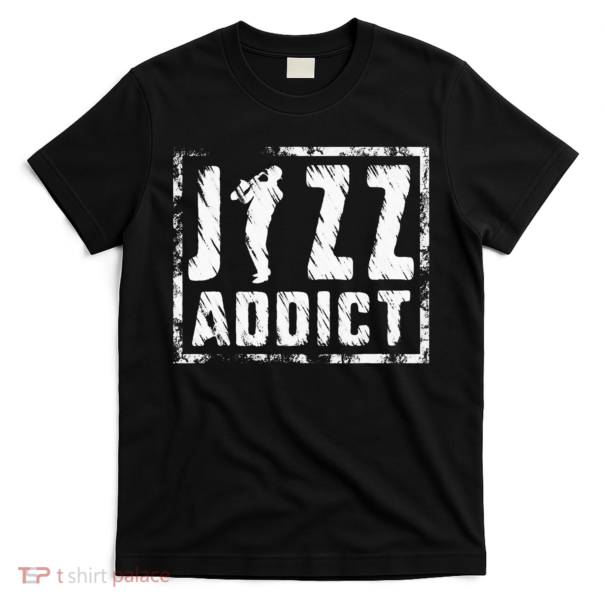Jazz Addict Musician Music Trumpet Trombone Guitar Player T-Shirt