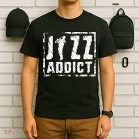 Jazz Addict Musician Music Trumpet Trombone Guitar Player T-Shirt thumb 6