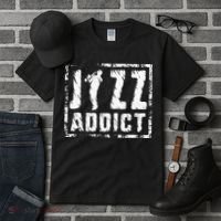 Jazz Addict Musician Music Trumpet Trombone Guitar Player Tall T-Shirt thumb 3