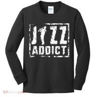 Jazz Addict Musician Music Trumpet Trombone Guitar Player Kids Long Sleeve Shirt thumb 0