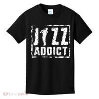 Jazz Addict Musician Music Trumpet Trombone Guitar Player Kids T-Shirt thumb 0