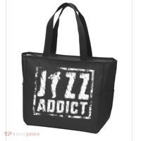 Jazz Addict Musician Music Trumpet Trombone Guitar Player Tote Bag thumb 3