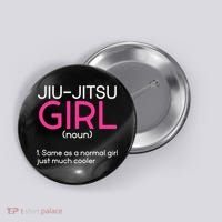 Jiu-Jitsu  Asian Mixed Martial Arts Sport MMA Button thumb 0