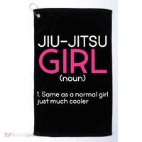 Jiu-Jitsu  Asian Mixed Martial Arts Sport MMA Golf Towel thumb 0