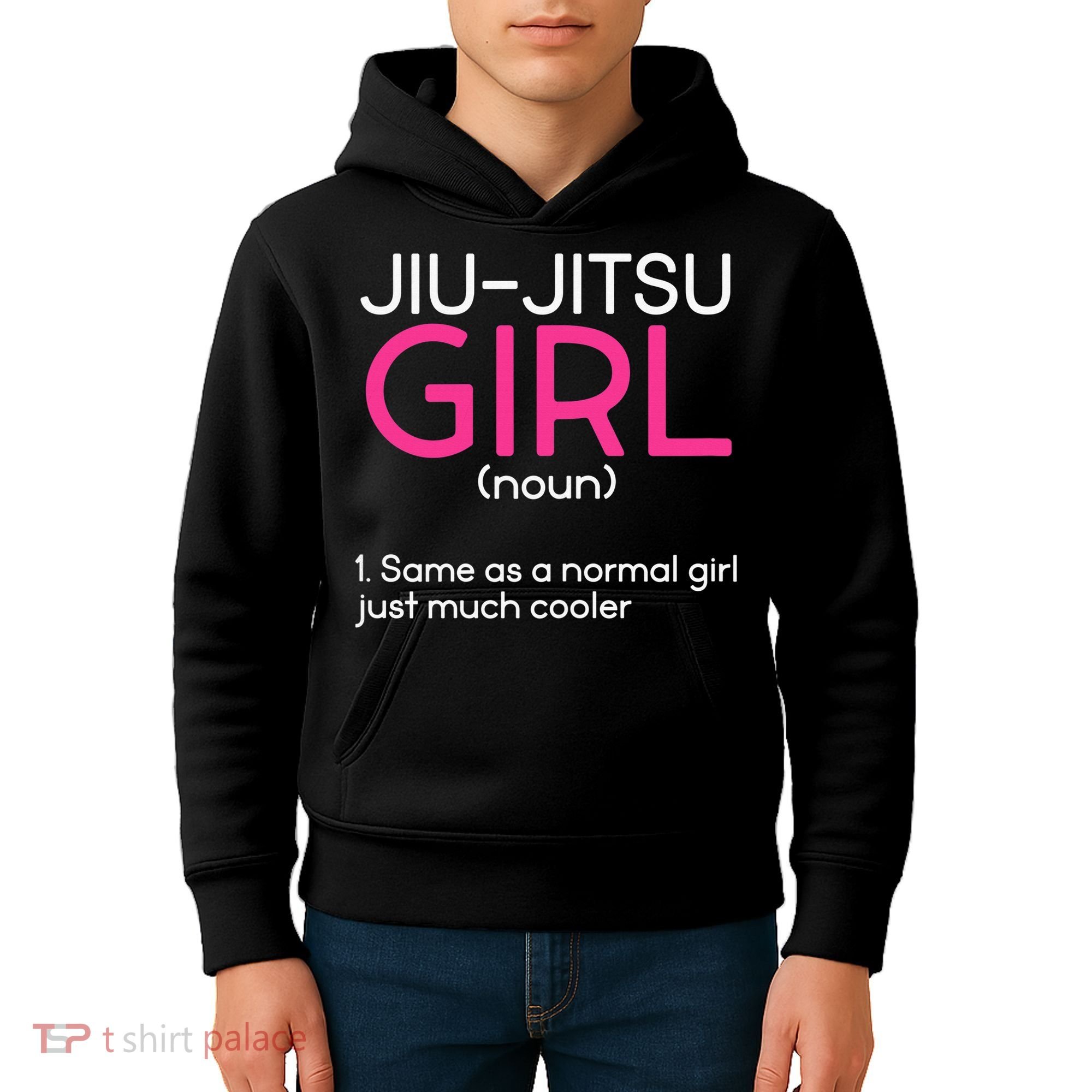 Jiu-Jitsu  Asian Mixed Martial Arts Sport MMA Kids Hoodie