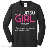 Jiu-Jitsu  Asian Mixed Martial Arts Sport MMA Kids Long Sleeve Shirt thumb 0